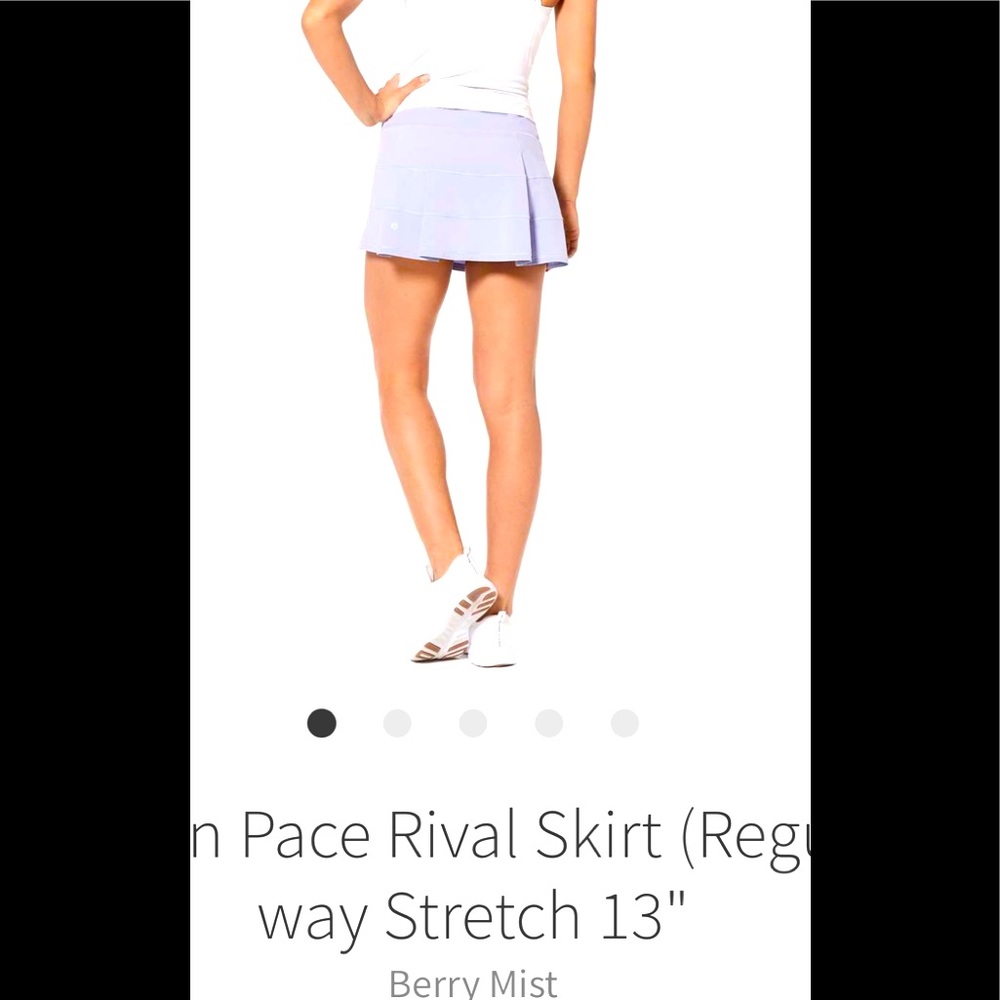 LULULEMON Pace Rival Skirt Regular